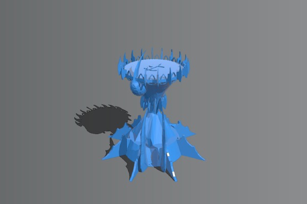 Evil Space Elf Spaceport | 3d print model