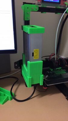 TEVO Turantula Power Supply Box & Mount | 3d print model
