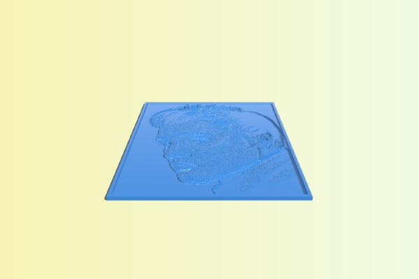 Dibujo 3D Elvis Presley | 3d print model