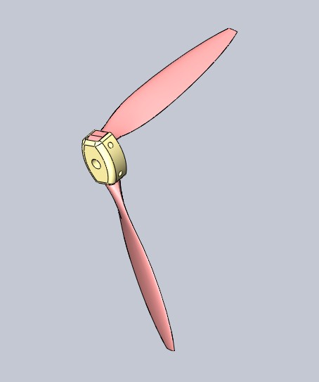 Propeller for glider