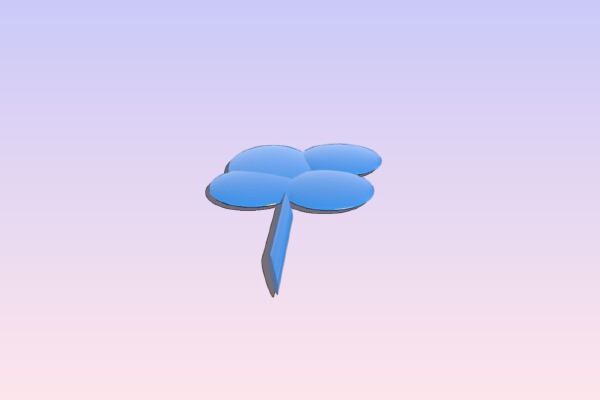 shamrock for luck | 3d print model