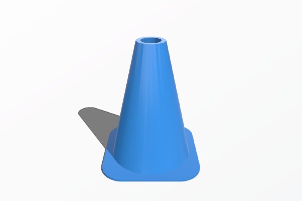 Street cone for 1_10 RC | 3d print model
