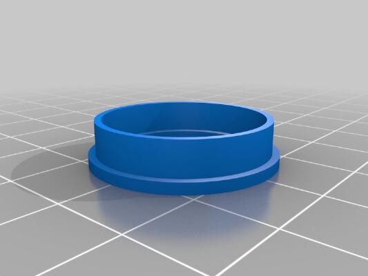 Spinner Ring Middle Size 10 Slim | 3d print model