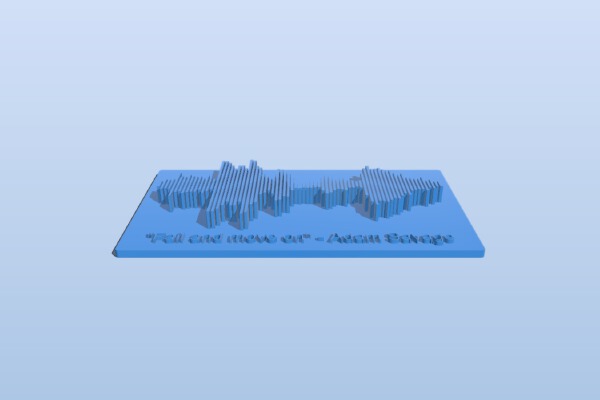 Waveform | 3d print model