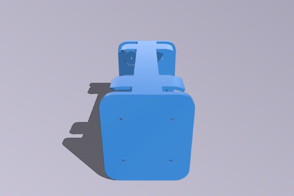 4x AA battery holder _ case | 3d print model