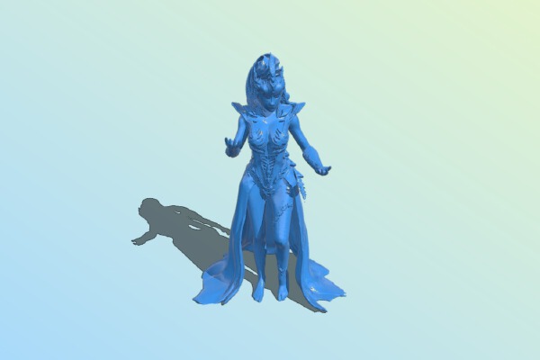 Seyla - The Alien-Demon | 3d print model