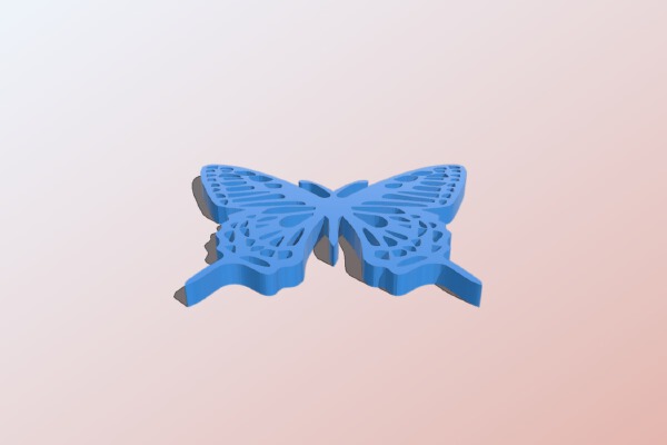 Butterfly # 64 | 3d print model