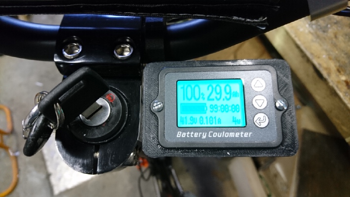 Baiway TK15 Coulometer handlebar holder | 3d print model
