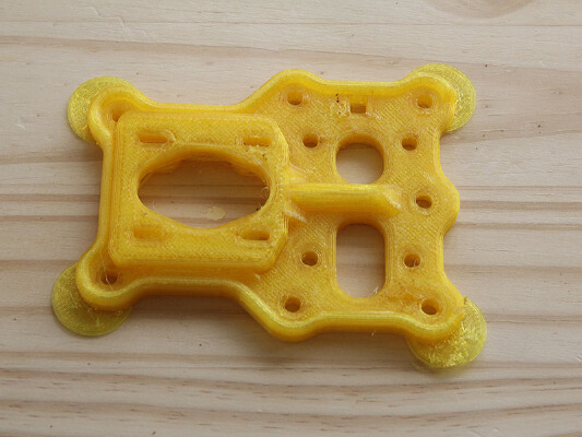 Makerfarm i3v 10" X-Motor One Piece Plate | 3d print model