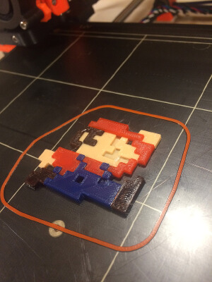 Mario Hanging Ornament | 3d print model