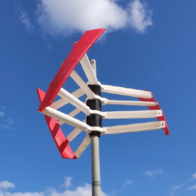Stackable Upgradeable Vertical Axis Wind Turbine | 3d print model