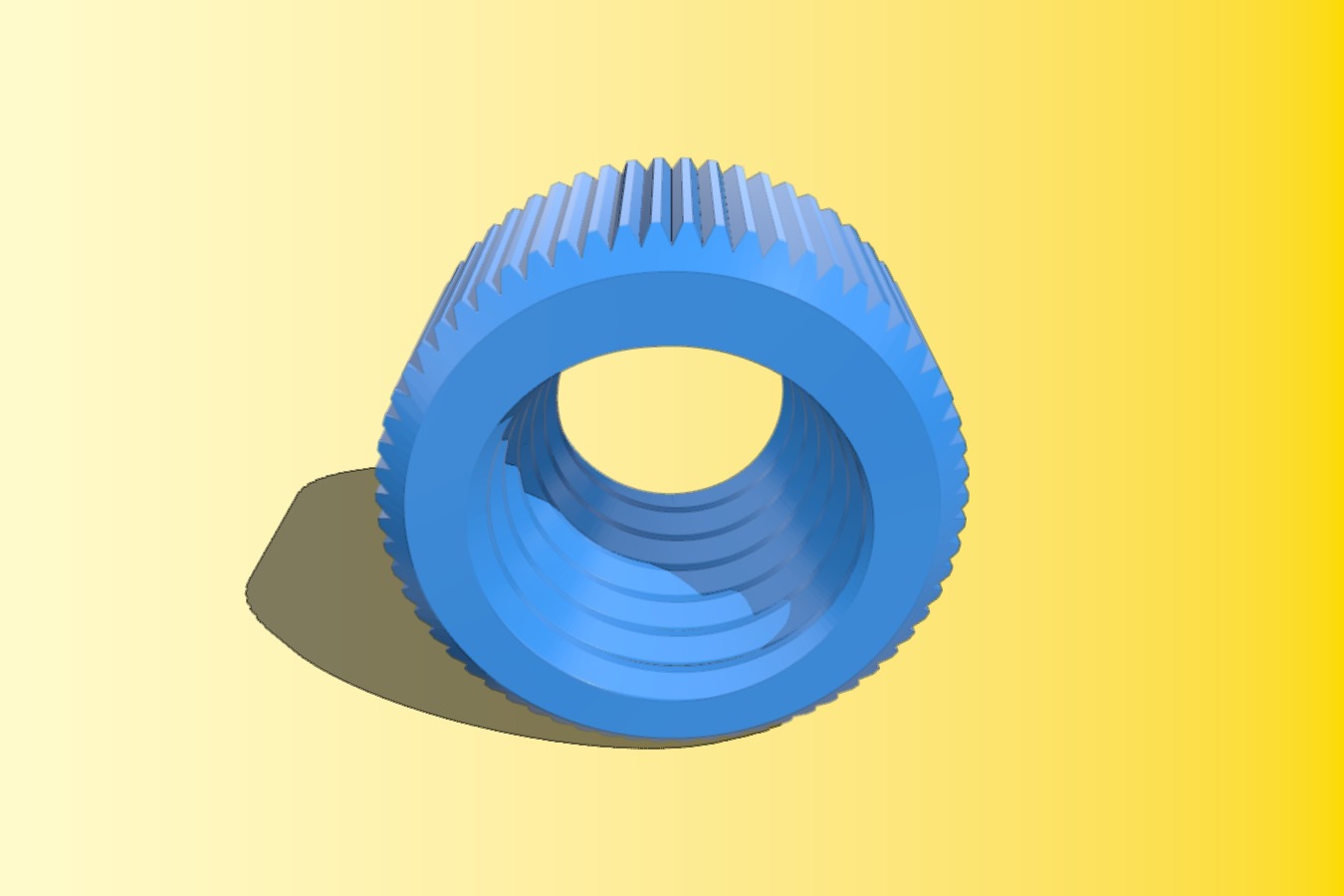 Knurled Thumb Nut for Ender 3, CR-10 HotEnd Fix