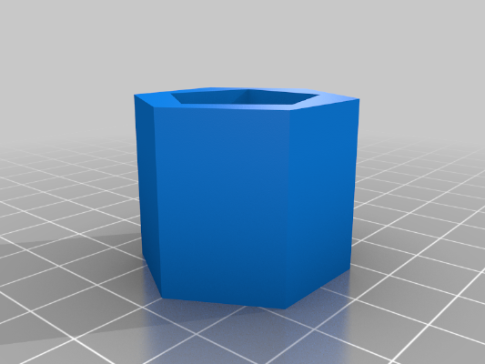 Water meter socket adapter | 3d print model