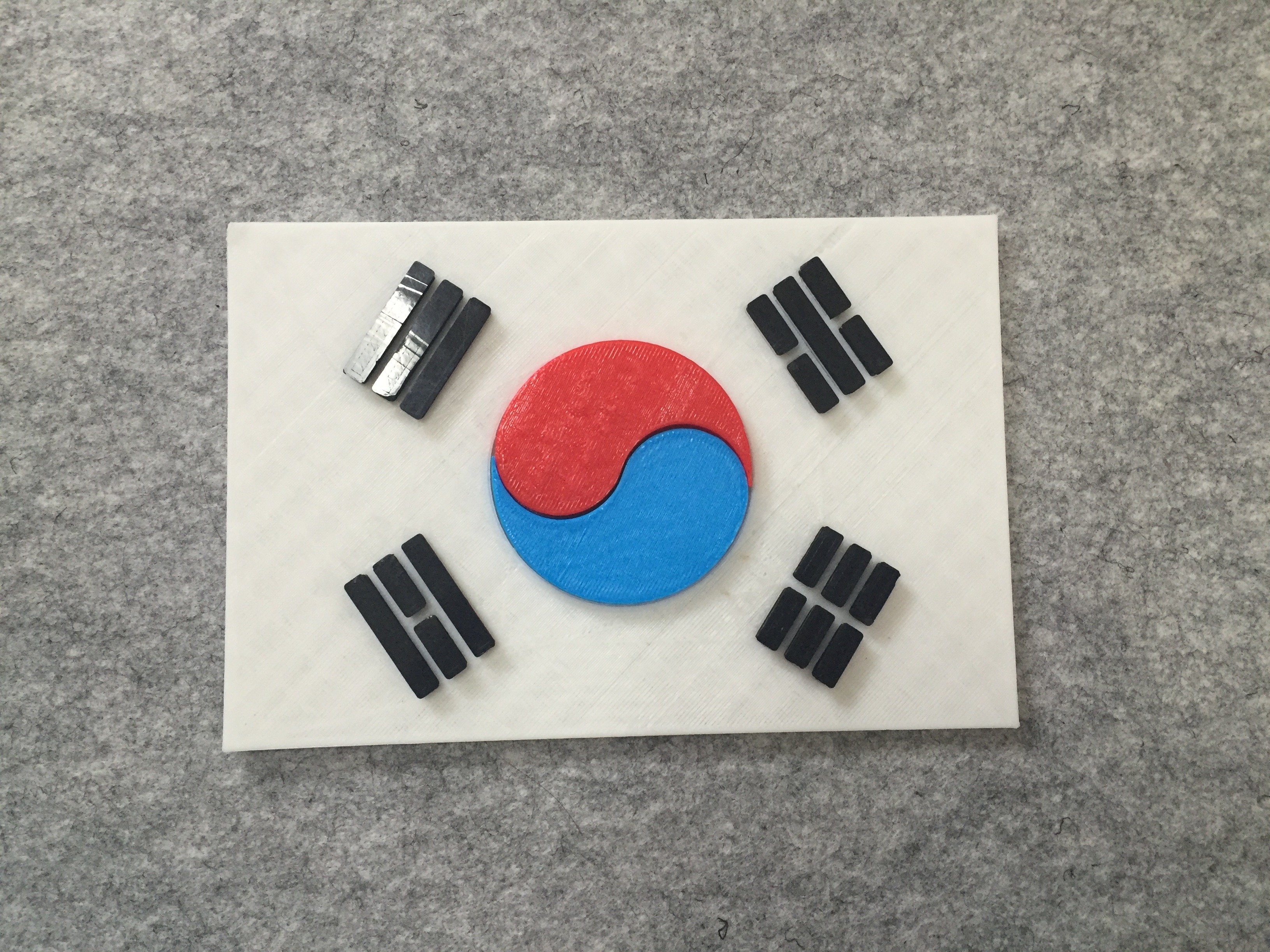 The flag of South Korea (Taegukgi)