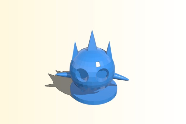 Clash Royal ice spirit | 3d print model