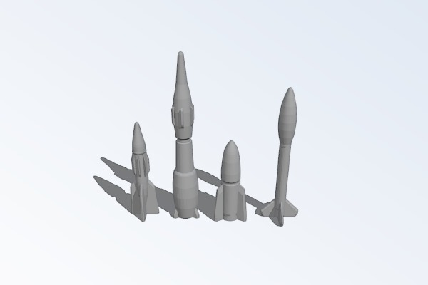 Rocket collection 09 | 3d print model