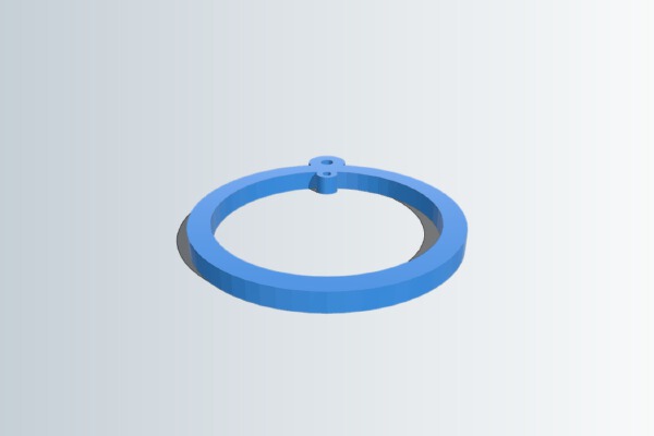 p Earring #3 Hunger Games Mockingjay | 3d print model