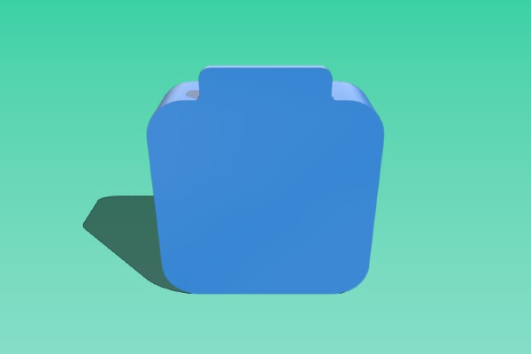 Evo 7 8 9 Fuel cap holder | 3d print model