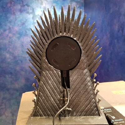 Iron Throne Wireless Phone Charger Remix | 3d print model