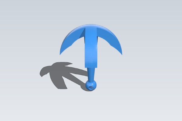 Grappling Hook | 3d print model