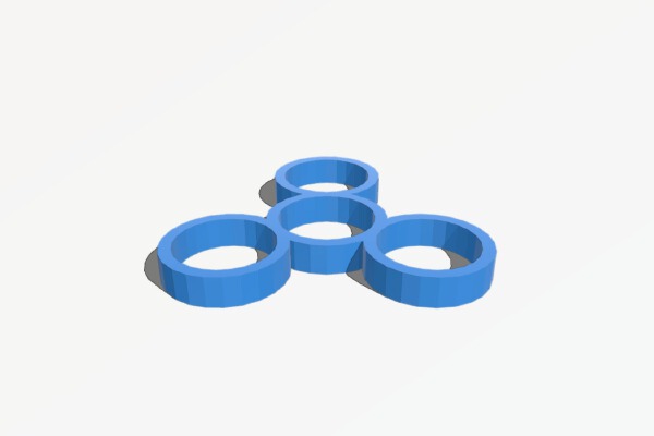 Compact Triangle Spinner | 3d print model