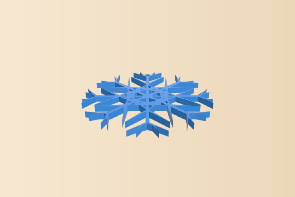 Various SnowFlakes Designs | 3d print model