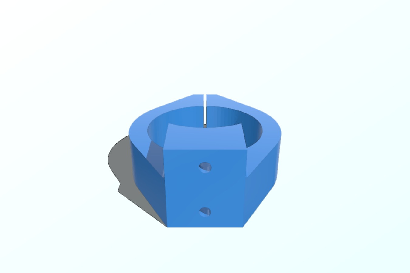 Geared Extruder Holder for Kossel Mini (Clone)