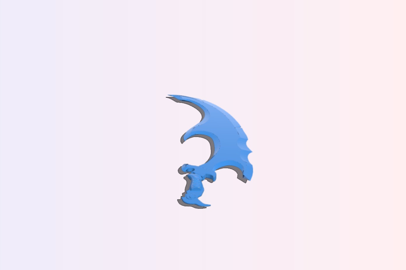 Dark Sword for Thresher - shark bot #ModioChallenge