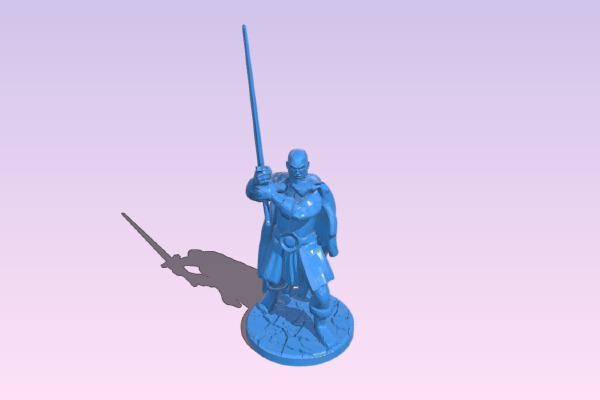 Goliath fighter or Barbarian | 3d print model