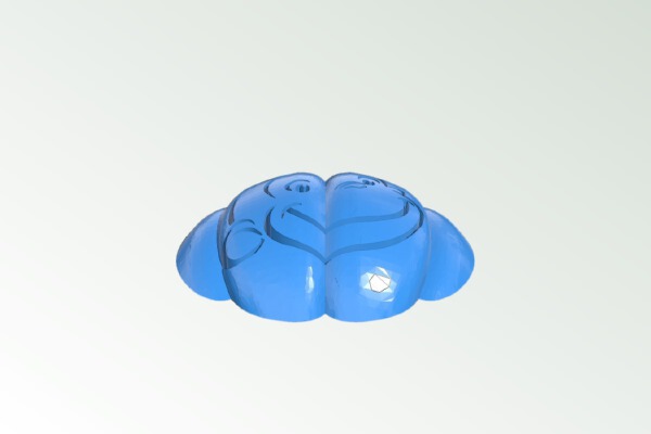 Jack O'Lantern - Curious George Snap On Face | 3d print model