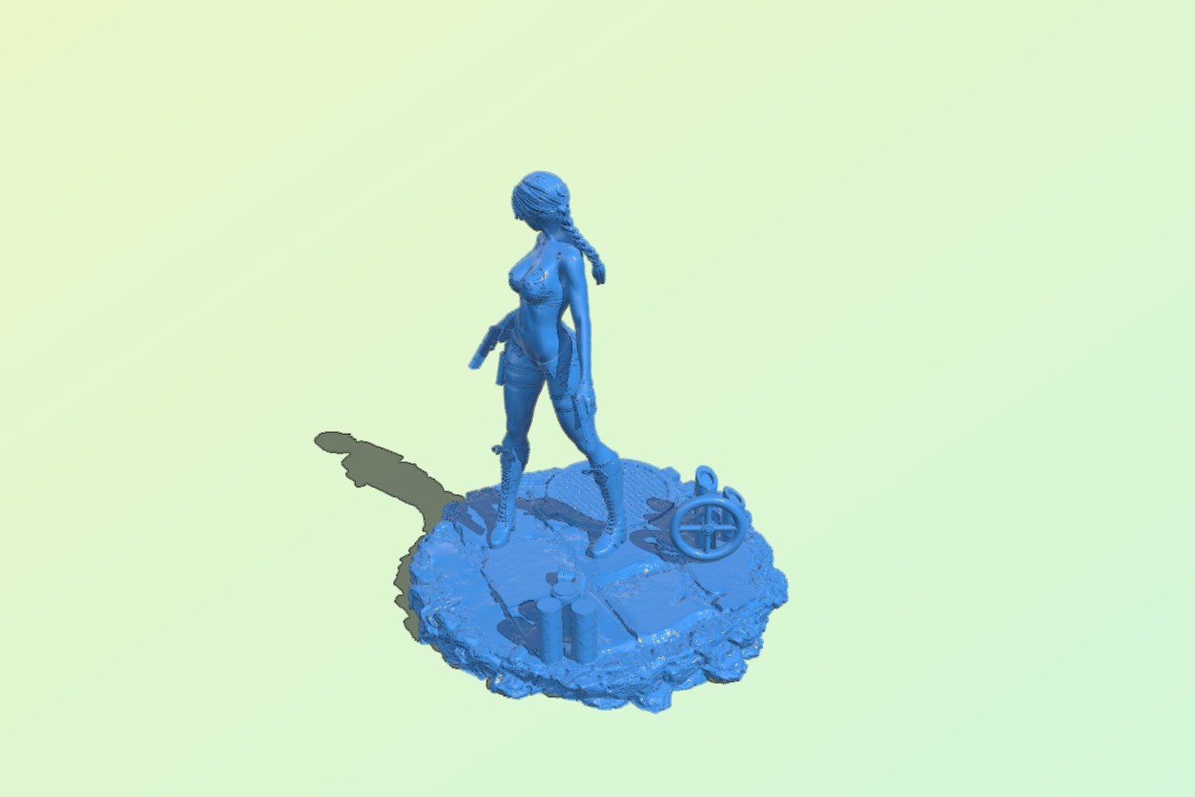 Lara Croft B0012610 3d model file for 3d printer