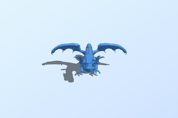 Winged Dragon (From UAB Blazer II) | 3d print model