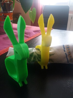 Les lapins de Paques (Easter rabbits) | 3d print model