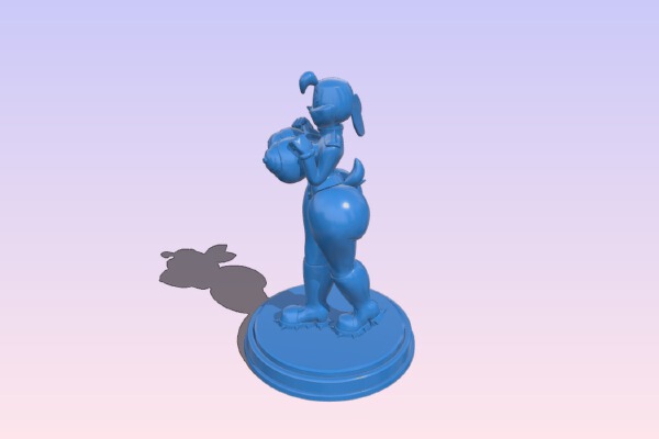 Female rabbit | 3d print model