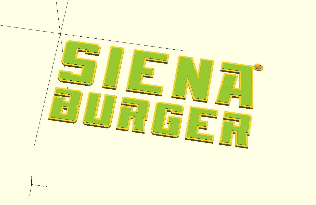 Siena Burger 1.0