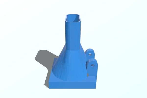 Simon's fan duct | 3d print model