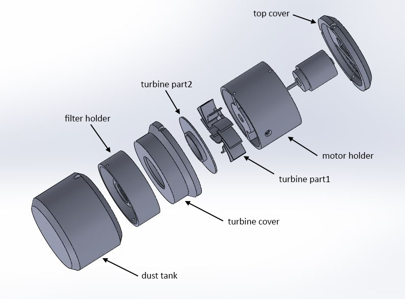Mini USB Vacuum Cleaner