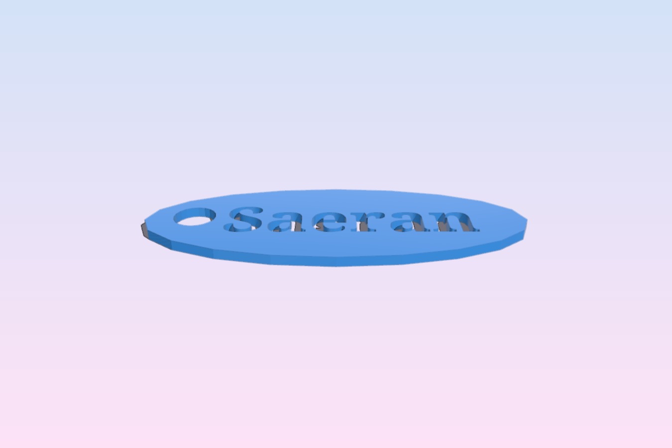 Saeran™ Keychain