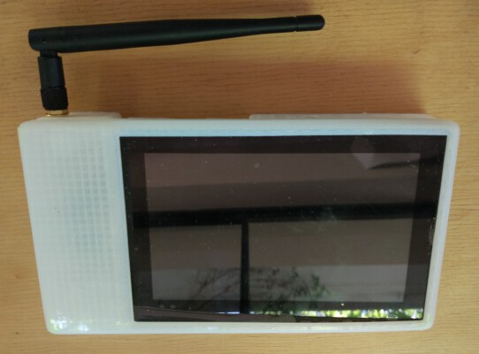 NXP PICO MX7D with touch screen and camera case | 3d print model