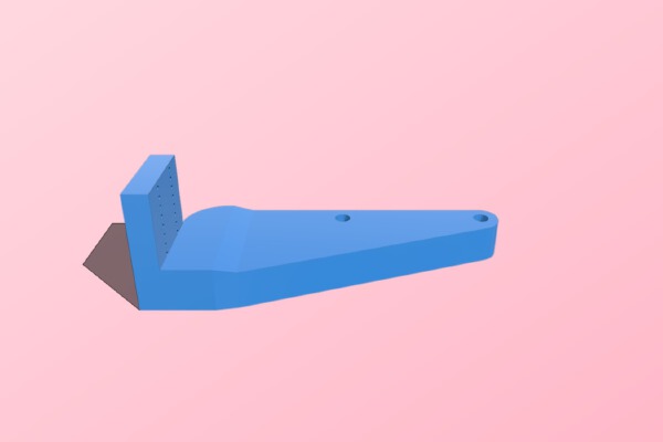 End Stop Z Adjust Anet A6 | 3d print model