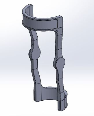 Modular Knee Brace | 3d print model