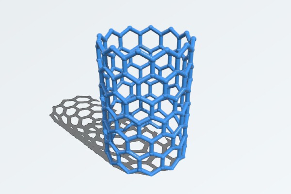 Carbon Nanotube Structure | 3d print model