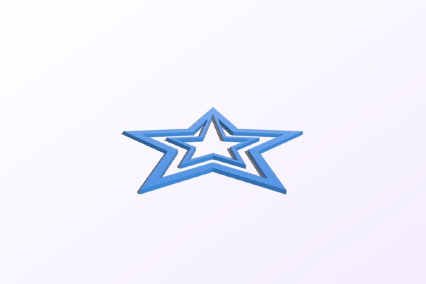 Starbookmark | 3d print model