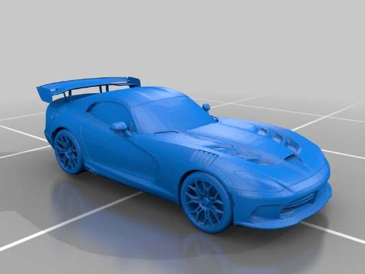 ACR Viper Race Car | 3d print model