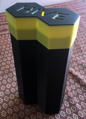 Storage Box for Hive Game with Multi Color Tiles | 3d print model