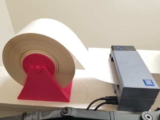 4x6 label roll holder (UPS and Fedex) | 3d print model