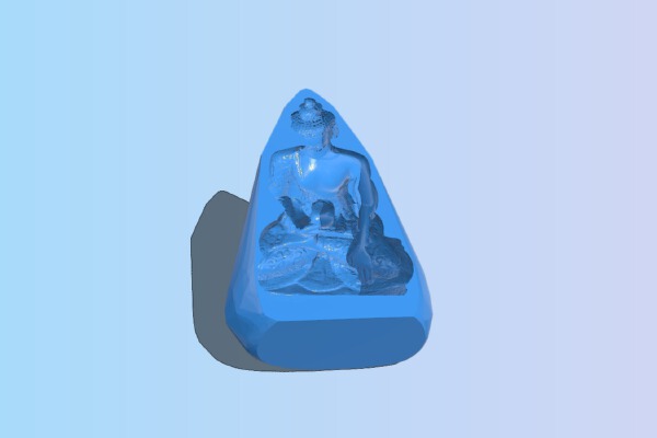 Buddha III. Optical Illusion Mould Stand | 3d print model