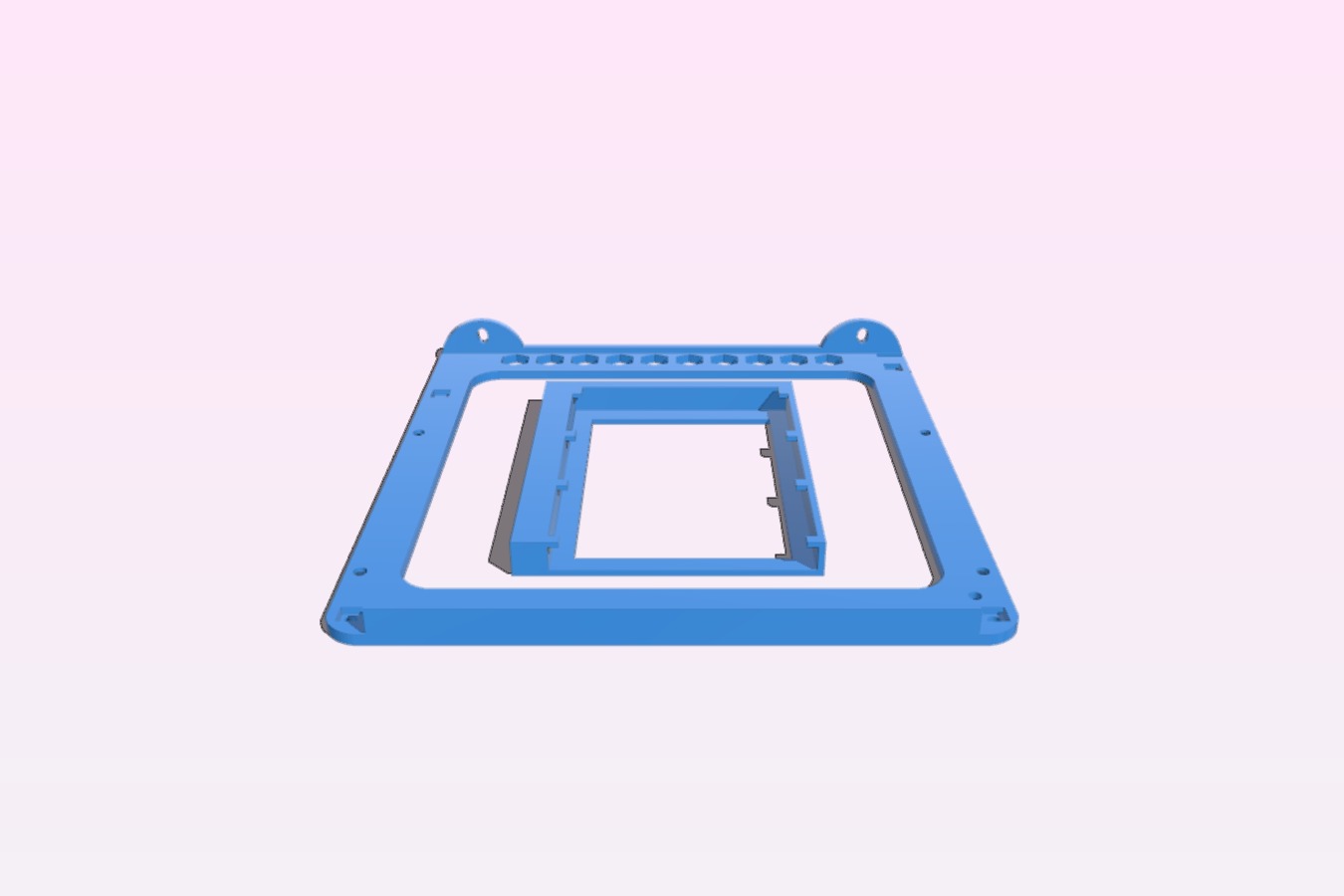 Mini ITX Open Frame with SSD Support