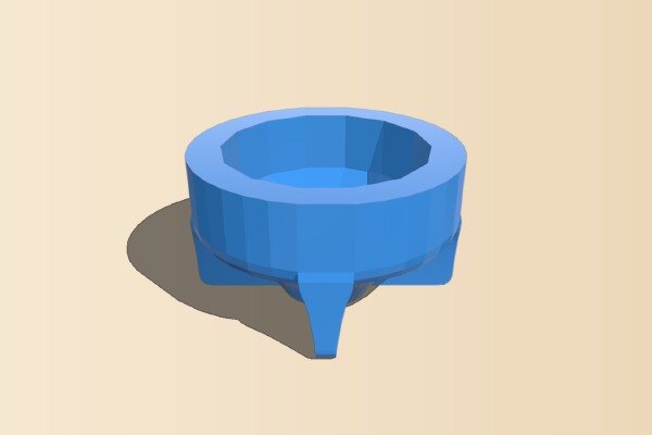 65.5mm 14 fluke sides oil filter wrench removal tool | 3d print model