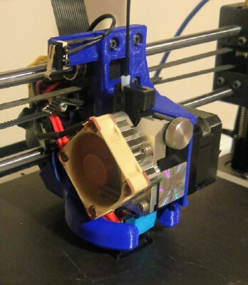 Wanhao Duplicator Plus Titan Aero Mirrored Mount | 3d print model